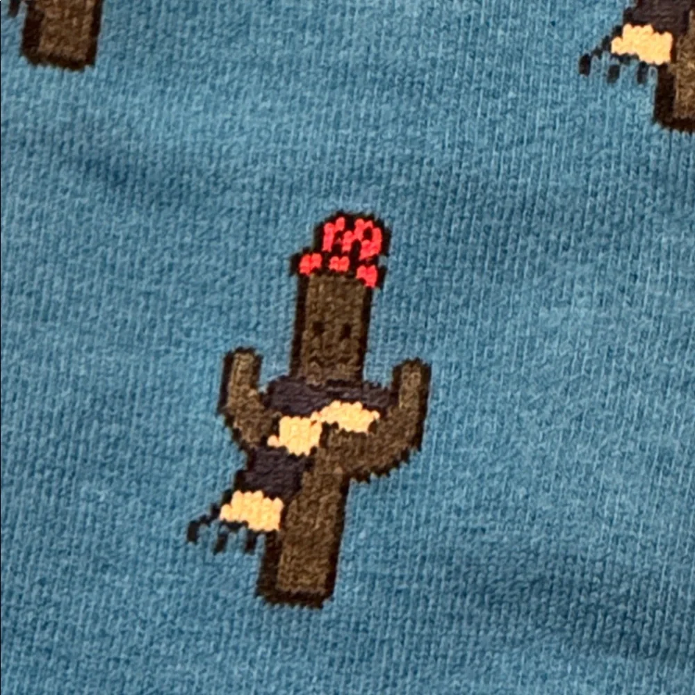 J.Crew critter socks in cactus